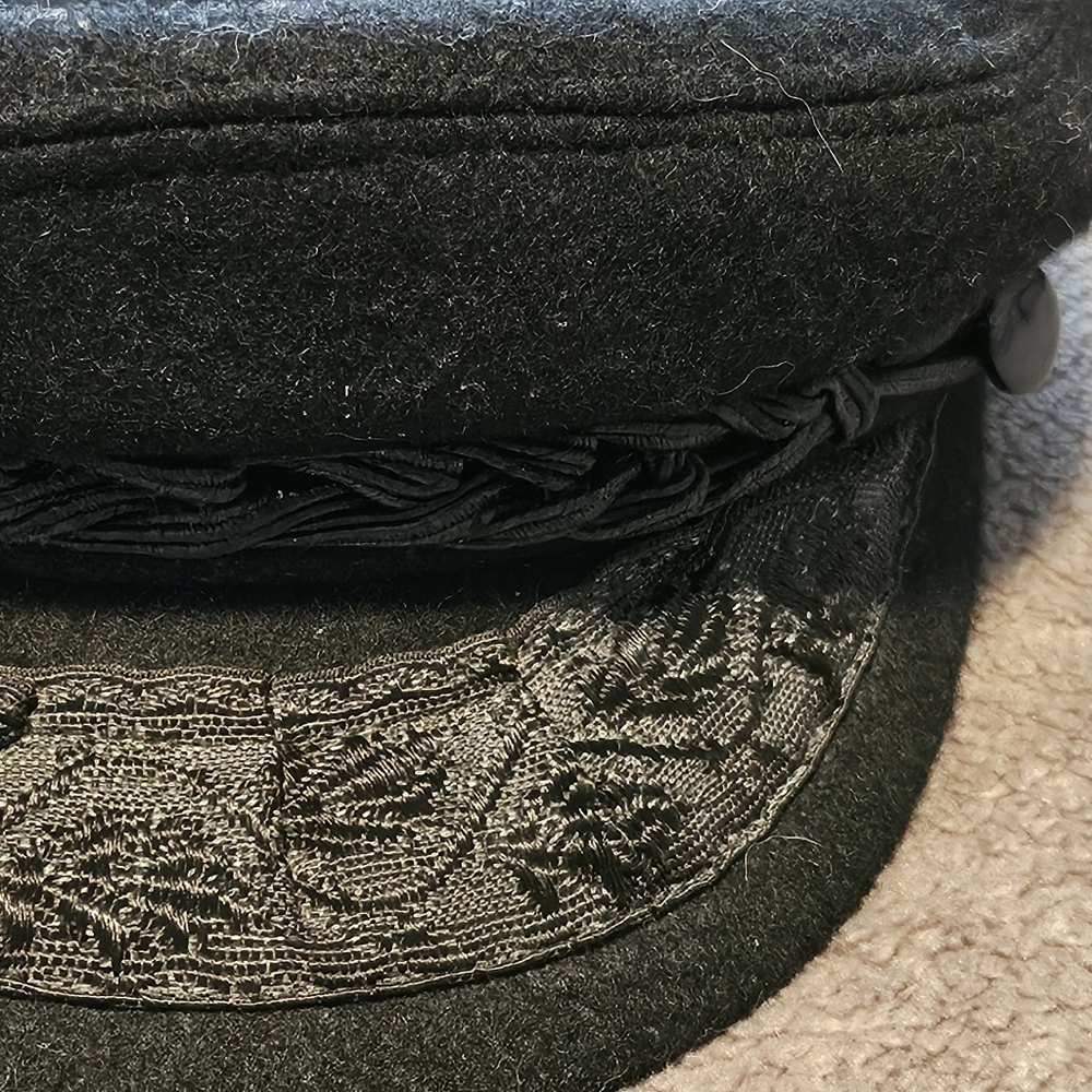 Vintage Greek Sailor  wool hat - Picture 3 of 7